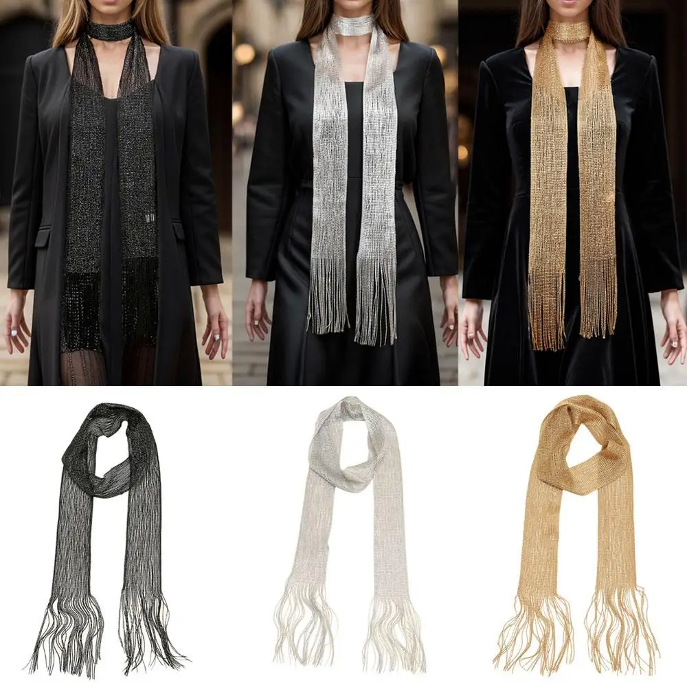 Золотые, серебряные яркие шелковые шарфы, кружевные вечерние платья с кисточками, шарф для женщин, модный профессиональный шарф, солнцезащитный крем, шаль на шею
Золотые, серебряные яркие шелковые шарфы, кружевные вечерние платья с кисточками, шарф для женщин, модный профессиональный шарф, солнцезащитный крем, шаль на шею