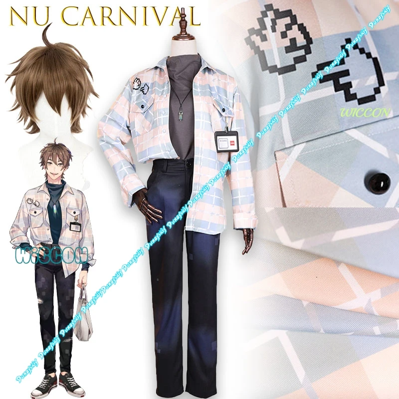 Eiden Nu Carnival Cosplay Costume Anime Roleplay Suit Coat Shirt Pants Halloween Party Carnival Uniform Outfit
Eiden Nu Carnival Cosplay Costume Anime Roleplay Suit Coat Shirt Pants Halloween Party Carnival Uniform Outfit