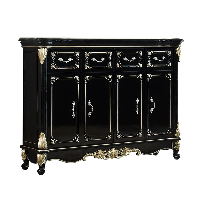 Hall American Style Luxury Wood Carved Entrance Double-Three-Door Marble Shoe Cabinet
Hall American Style Luxury Wood Carved Entrance Double-Three-Door Marble Shoe Cabinet