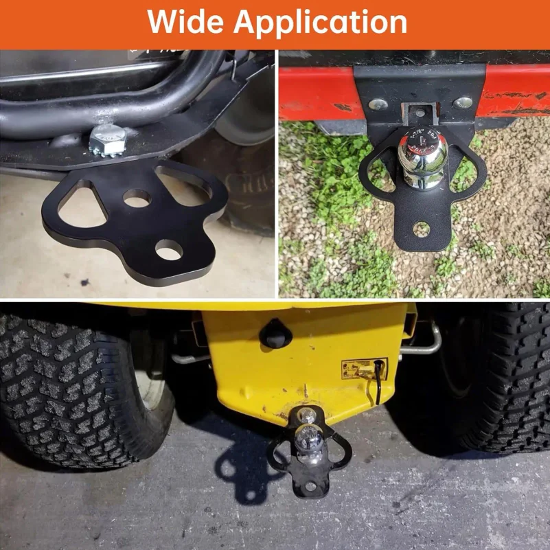 3 Way Trailer Hitch Adapter High Strength Steel for ATV Mower Golf Cart Yard Cart Garden Tractor Flat Towing Ball Mount
3 Way Trailer Hitch Adapter High Strength Steel for ATV Mower Golf Cart Yard Cart Garden Tractor Flat Towing Ball Mount