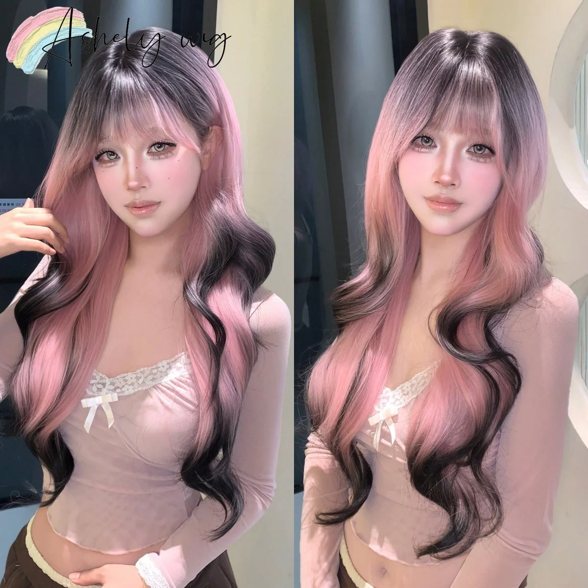 Ashely Long Natural Wave Hair With Bangs 30 Inches Multi Color Daily Natural Smooth And Realistic Wig Synthetic Heat-Resistant
Ashely Long Natural Wave Hair With Bangs 30 Inches Multi Color Daily Natural Smooth And Realistic Wig Synthetic Heat-Resistant