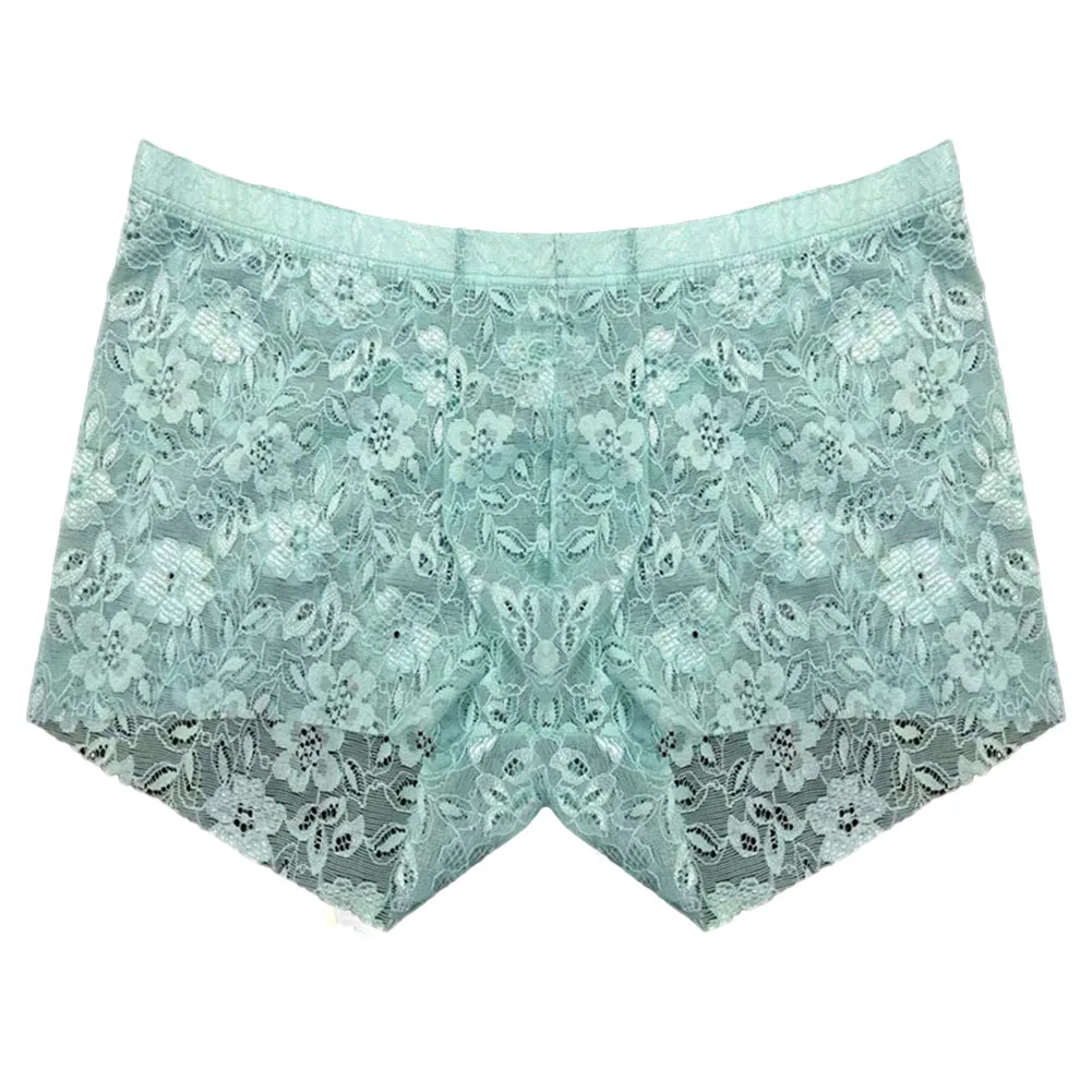 Sexy Mens Lace Boxer Underwear Solid Boxer Brief Middle Waist Panties Hollow Breathable Lingerie See Through Men Underpants
Sexy Mens Lace Boxer Underwear Solid Boxer Brief Middle Waist Panties Hollow Breathable Lingerie See Through Men Underpants