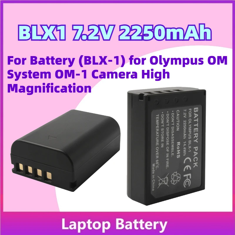 Fast Shipping New BLX1 7.2V 2250mAh Digital Batteries for Battery (BLX-1) for Olympus OM System OM-1 Camera High Magnification
Fast Shipping New BLX1 7.2V 2250mAh Digital Batteries for Battery (BLX-1) for Olympus OM System OM-1 Camera High Magnification