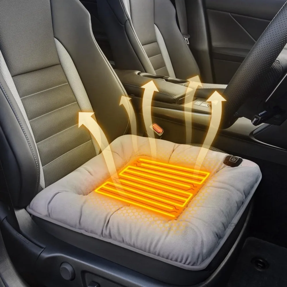 Winter Graphene Car Heating Cushion USB Electric Heating Cushion Intelligent Thermostat Heating Plush Seat Cushion Soft 12V
Winter Graphene Car Heating Cushion USB Electric Heating Cushion Intelligent Thermostat Heating Plush Seat Cushion Soft 12V