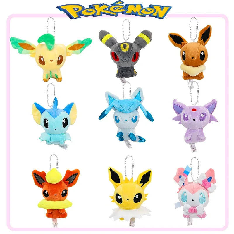 Pokemon Plush Toy Pendant Sylveon Espeon Umbreon Leafeon Eevee Cure Stuffed Leafeon Flareon Vaporeon Peluche Key Chain Doll Gift
Pokemon Plush Toy Pendant Sylveon Espeon Umbreon Leafeon Eevee Cure Stuffed Leafeon Flareon Vaporeon Peluche Key Chain Doll Gift