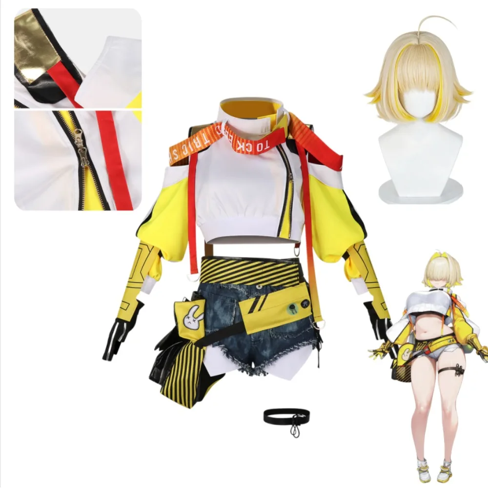Nikke Elegg Cosplay Costume Full Set with Accessories Wig Adult Women Halloween Comic Con Carnival Stage Performance Outfit
Nikke Elegg Cosplay Costume Full Set with Accessories Wig Adult Women Halloween Comic Con Carnival Stage Performance Outfit