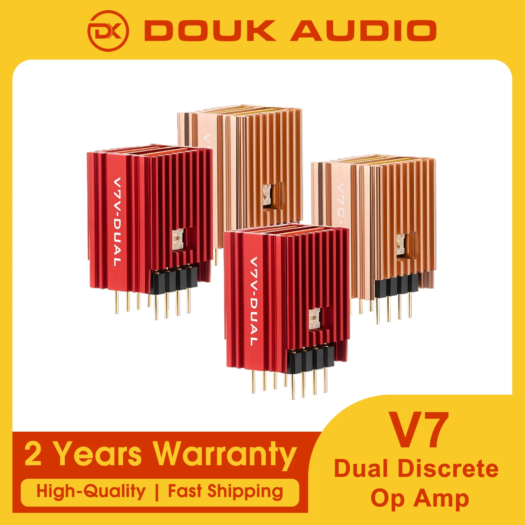 2PCS Burson Audio V7 Classic Vivid DIP-8 Dual Op-Amp HiFi Audiophile Amplifier Chip for DAC Preamplifier Audio Upgrade DIY
2PCS Burson Audio V7 Classic Vivid DIP-8 Dual Op-Amp HiFi Audiophile Amplifier Chip for DAC Preamplifier Audio Upgrade DIY