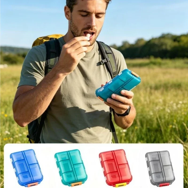 Mini Medicine Box Convenient Sealed Moisture-Proof Storage Dispenser for Three Meals a Day Medicine Organizer
Mini Medicine Box Convenient Sealed Moisture-Proof Storage Dispenser for Three Meals a Day Medicine Organizer