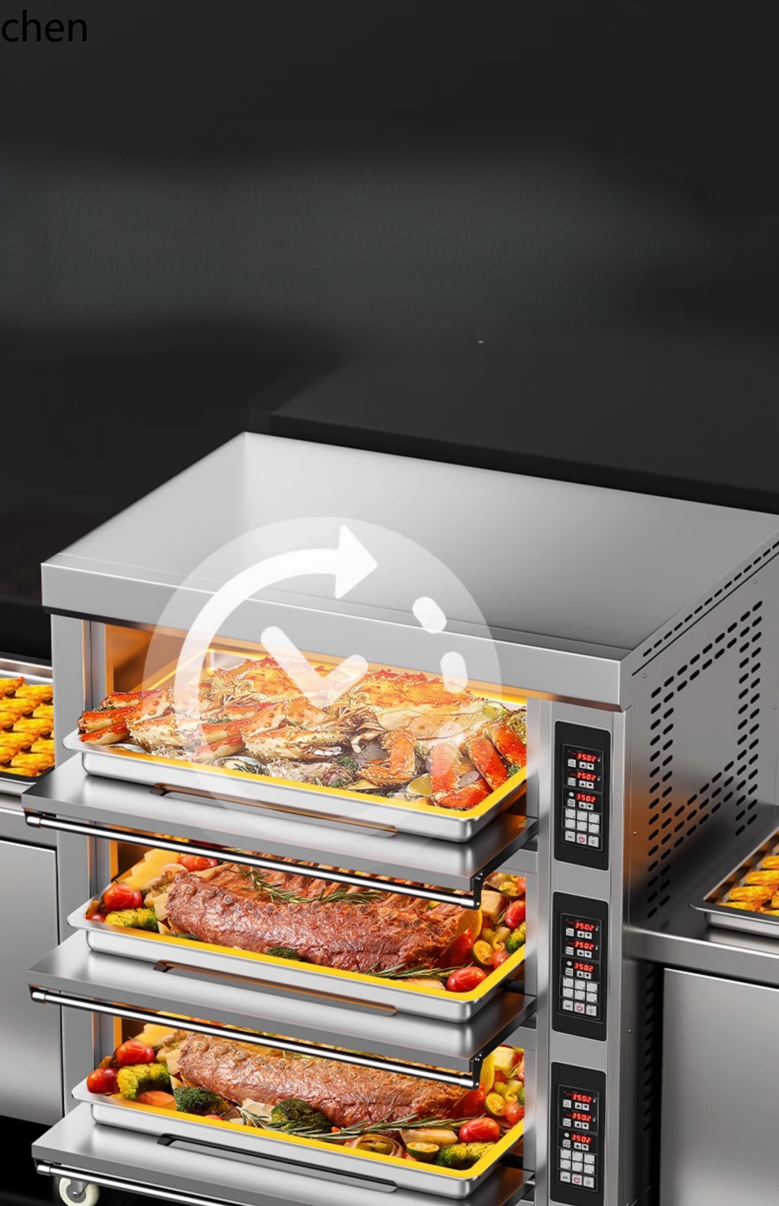 ZML electric oven commercial large capacity roujiamo scones bread cake baking box
ZML electric oven commercial large capacity roujiamo scones bread cake baking box