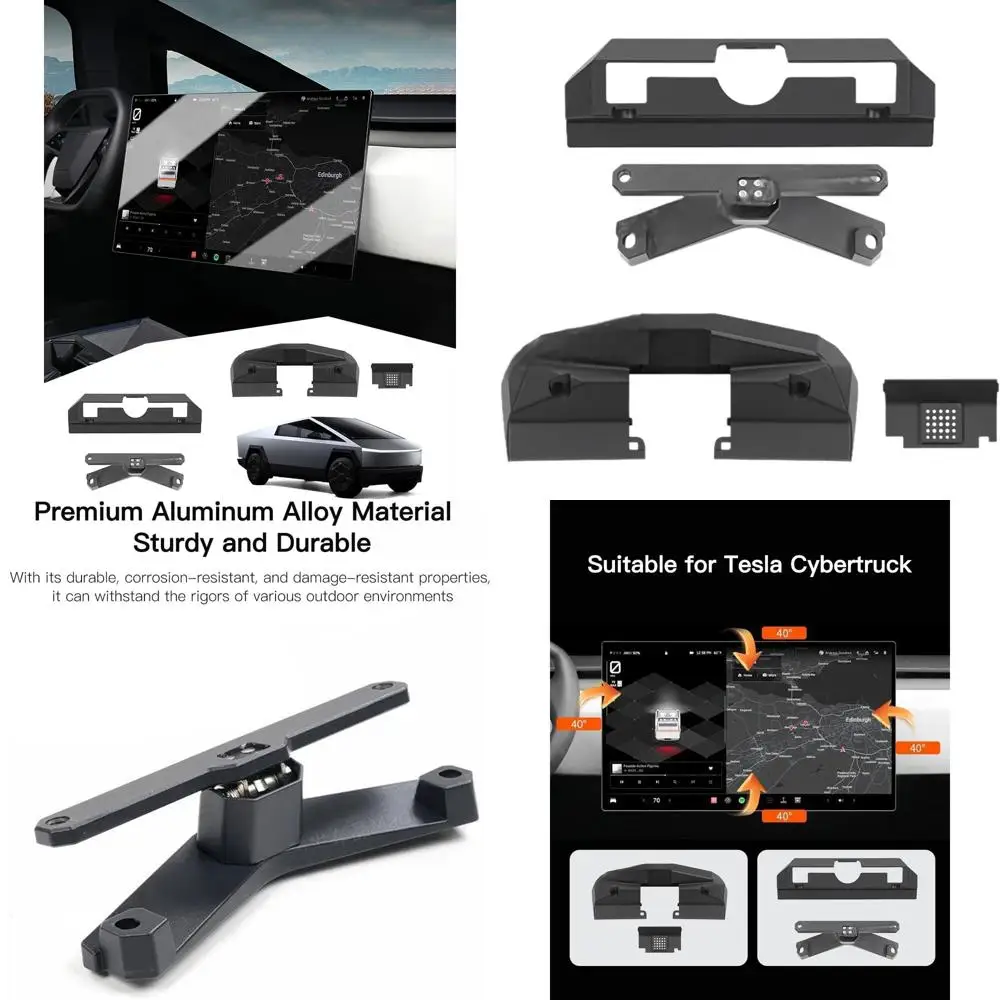 Swivel Mount Kit for Cybertruck, Four Directions Adjustment Navigation Screen Rotating Holder for Cybertruck Accessories,Rotatin
Swivel Mount Kit for Cybertruck, Four Directions Adjustment Navigation Screen Rotating Holder for Cybertruck Accessories,Rotatin