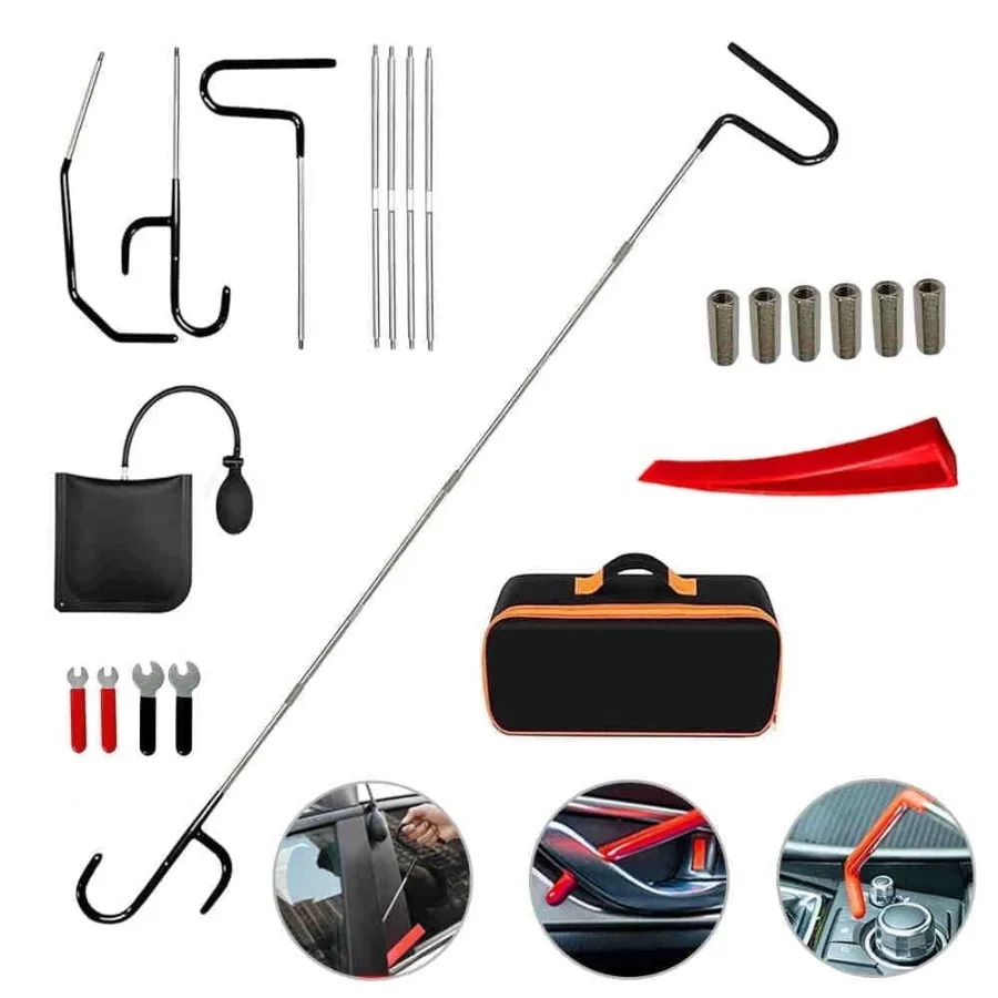 Long-Arm Tool Kit — 59-inch Steel Fifth-Wheel Hook
Long-Arm Tool Kit — 59-inch Steel Fifth-Wheel Hook