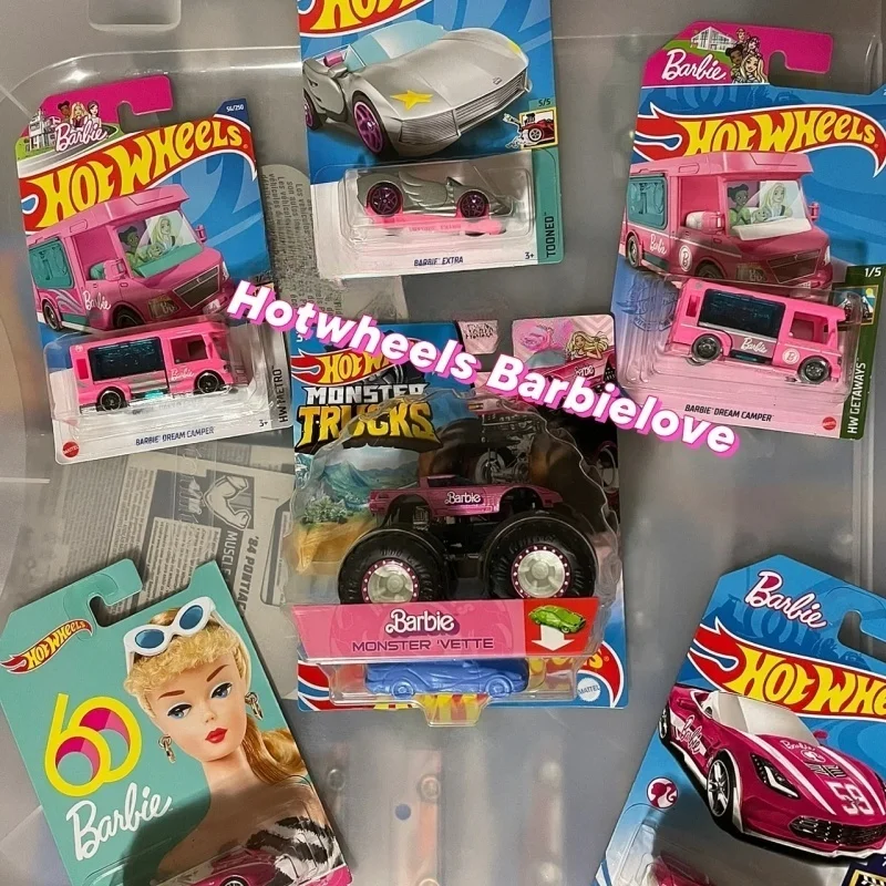 Новая оригинальная серия Hotwheels Barbie Co, фирменная коллекция, трек, день, высокое качество, модель автомобиля из сплава, игрушки, детский день рождения, крутая
Новая оригинальная серия Hotwheels Barbie Co, фирменная коллекция, трек, день, высокое качество, модель автомобиля из сплава, игрушки, детский день рождения, крутая