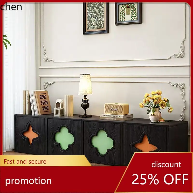 HT Retro Style Solid Wood TV Cabinet Combination Card Door Floor Storage Cabinet Bedside Module Combination Chest of Drawers
HT Retro Style Solid Wood TV Cabinet Combination Card Door Floor Storage Cabinet Bedside Module Combination Chest of Drawers