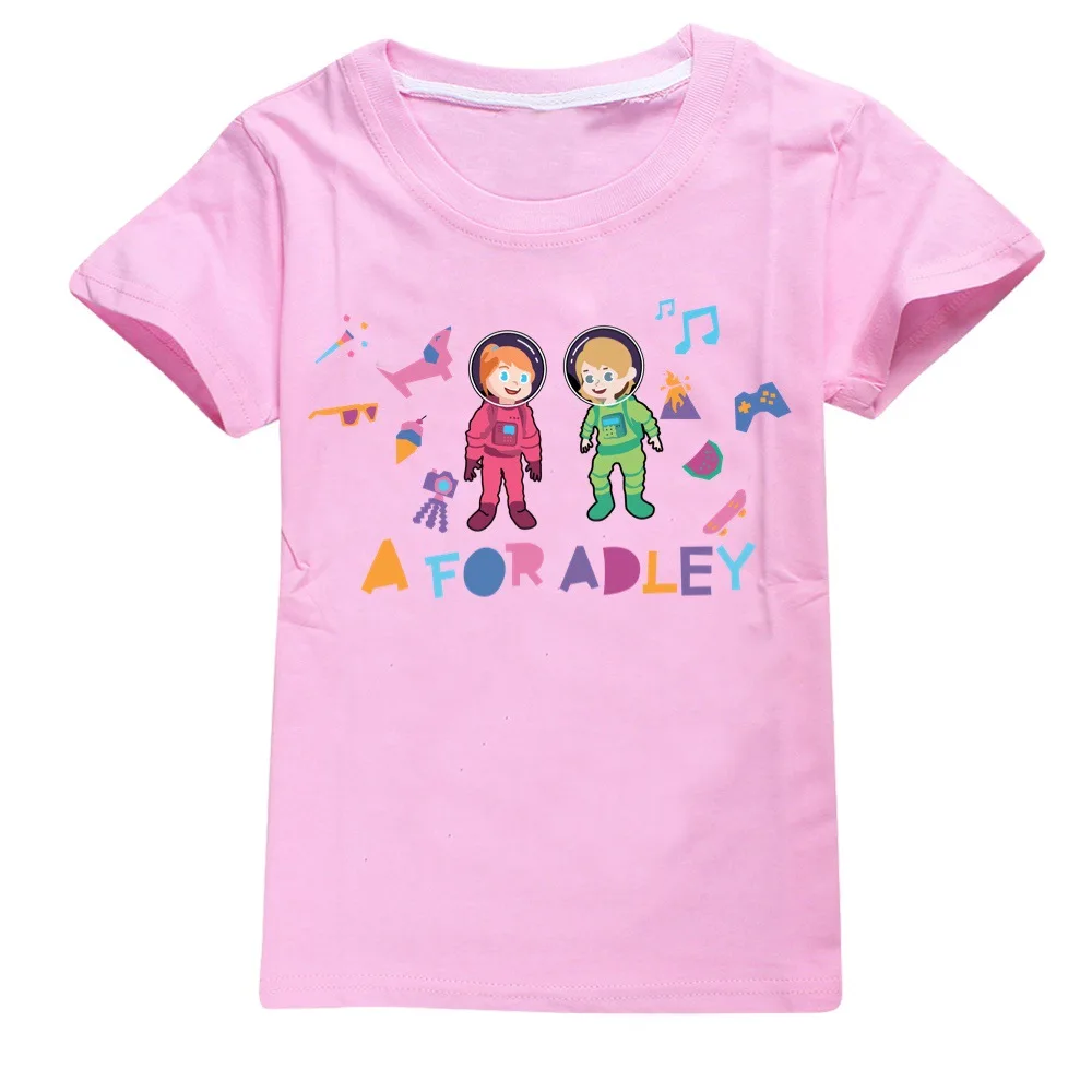 Летняя детская футболка A for Adley с коротким рукавом, детская одежда, топ для мальчиков и девочек, одежда, повседневные хлопковые футболки с принтом
Летняя детская футболка A for Adley с коротким рукавом, детская одежда, топ для мальчиков и девочек, одежда, повседневные хлопковые футболки с принтом