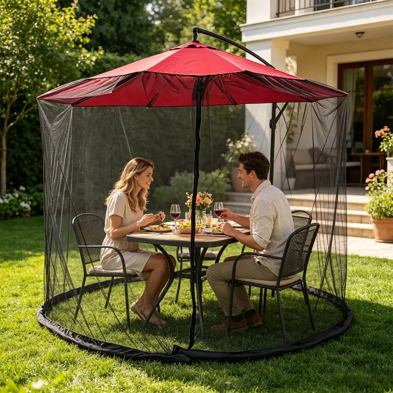 Fly Net For Patio Mesh Canopy For Gnat Garden Fly Barrier Netting For Patio Balcony Porch Garden Outdoor Backyard Camping
Fly Net For Patio Mesh Canopy For Gnat Garden Fly Barrier Netting For Patio Balcony Porch Garden Outdoor Backyard Camping