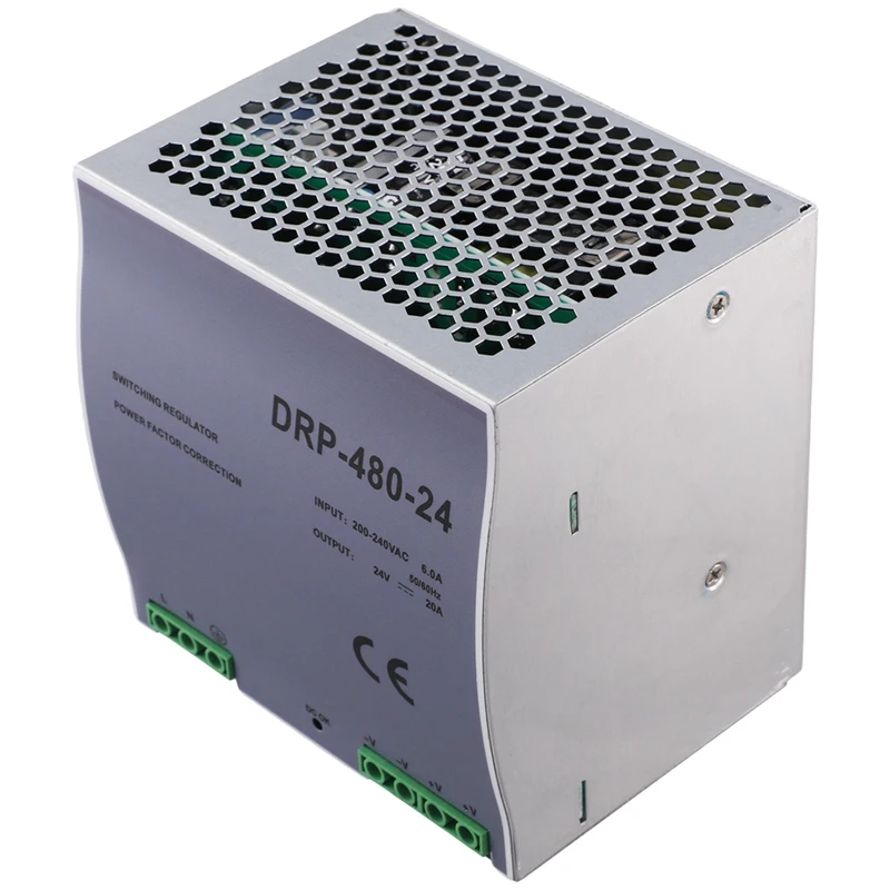 DRP-480 24 В 480 Вт Источник питания на DIN-рейку AC-DC Драйвер Регулятор напряжения Источник питания 100 В-240 В
DRP-480 24 В 480 Вт Источник питания на DIN-рейку AC-DC Драйвер Регулятор напряжения Источник питания 100 В-240 В