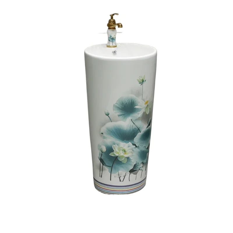 *Ceramic column type washbasin Floor-to-ceiling bathroom column washbasin integrated simple balcony washbasin
*Ceramic column type washbasin Floor-to-ceiling bathroom column washbasin integrated simple balcony washbasin
