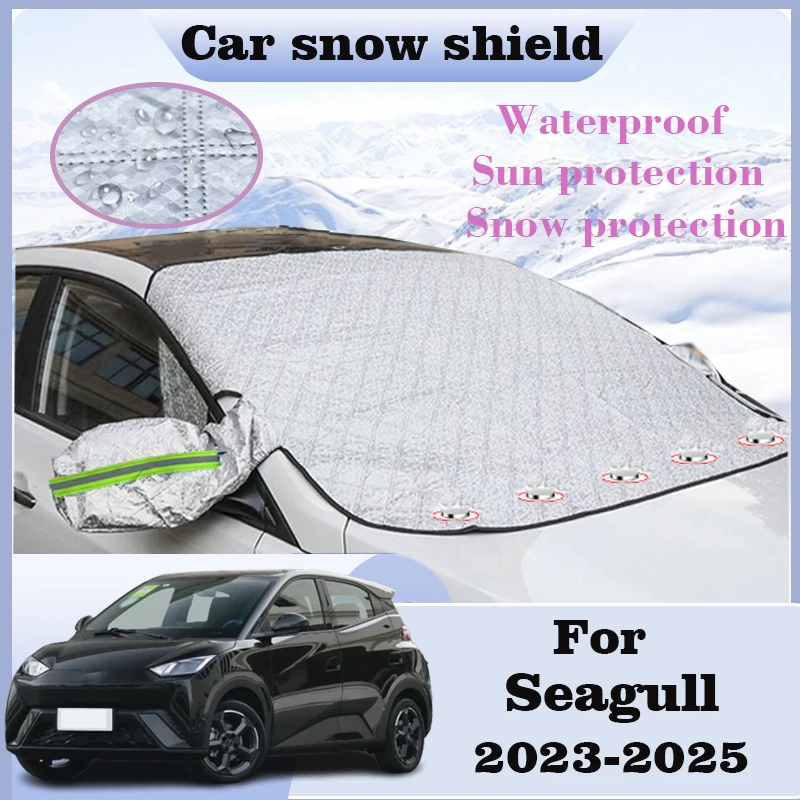 Sunshades For BYD Seagull Dolphin Mini 2023-2025 2024 Snow Cover Sun Visor Windshield Covers Sunshade Dust-proof Car Accessories
Sunshades For BYD Seagull Dolphin Mini 2023-2025 2024 Snow Cover Sun Visor Windshield Covers Sunshade Dust-proof Car Accessories