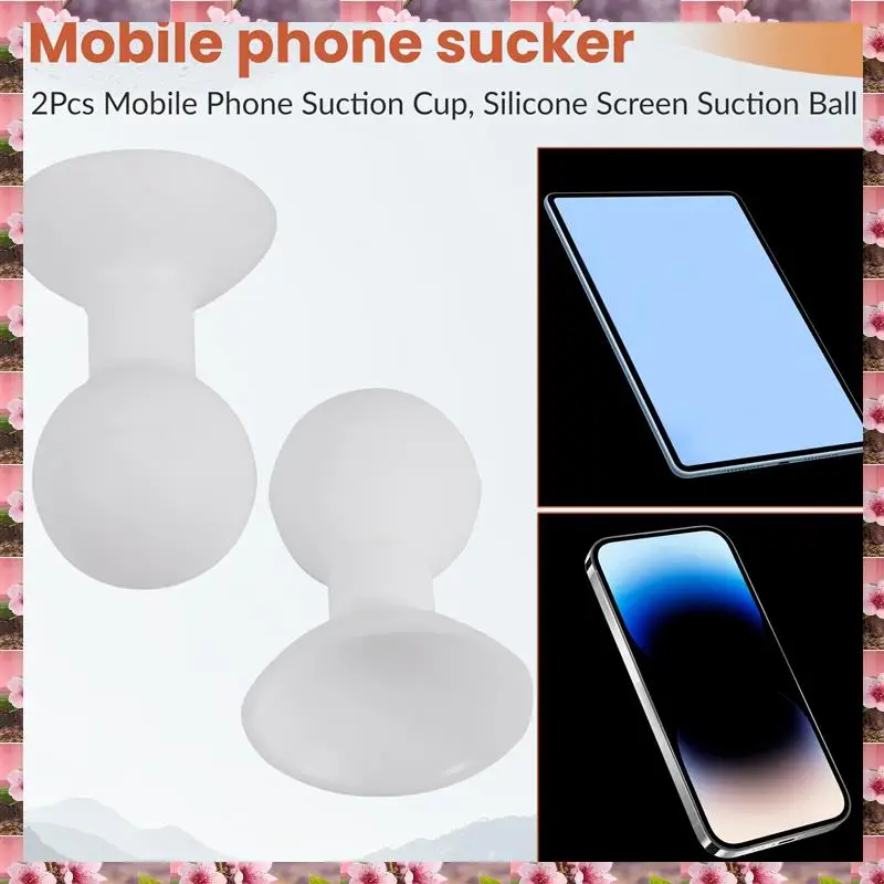 2025 2Pcs Mobile Phone Suction Cup, Silicone Screen Suction Ball, Lazy Desktop Suction Cup Holder, Mobile Phone Repair Tool,2Pcs
2025 2Pcs Mobile Phone Suction Cup, Silicone Screen Suction Ball, Lazy Desktop Suction Cup Holder, Mobile Phone Repair Tool,2Pcs