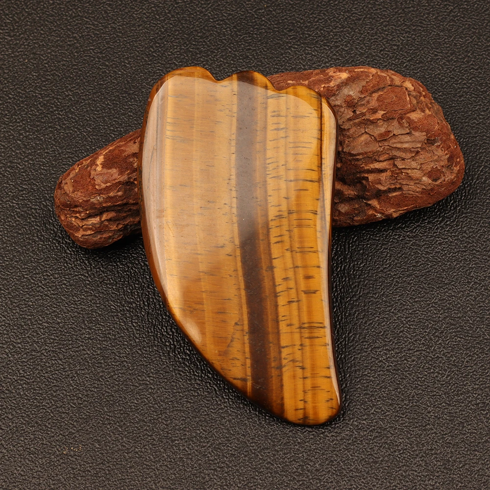 Natural Tiger Eye Face Gua Sha Tool Big Size Crystal Stone Massager for Skin Care Neck & Body Beauty
Natural Tiger Eye Face Gua Sha Tool Big Size Crystal Stone Massager for Skin Care Neck & Body Beauty