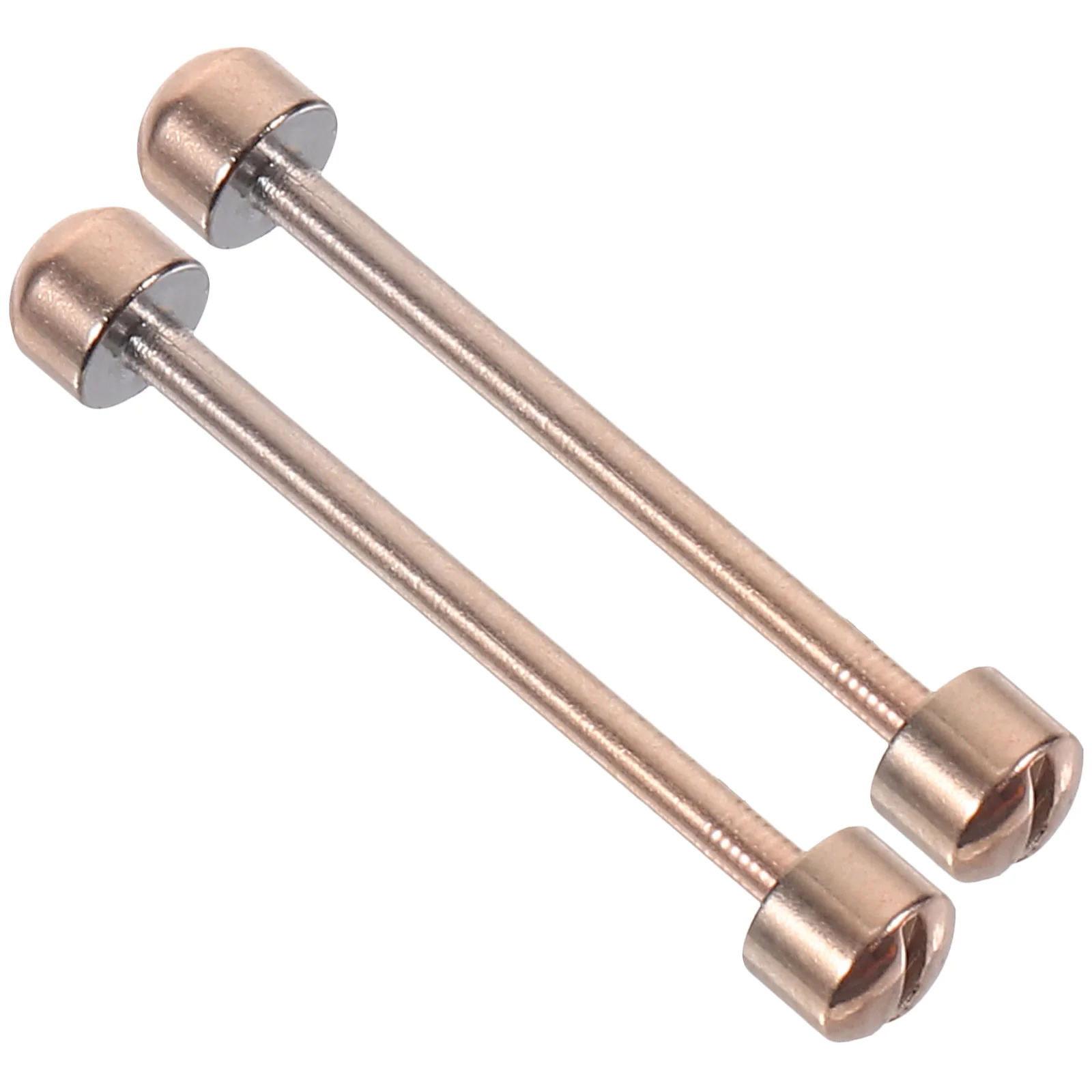 2 Pcs Ear Bar Watchmaker Rose Gold Pin Screw for Band Accessories Repair Adjustment Kit Spring
2 Pcs Ear Bar Watchmaker Rose Gold Pin Screw for Band Accessories Repair Adjustment Kit Spring