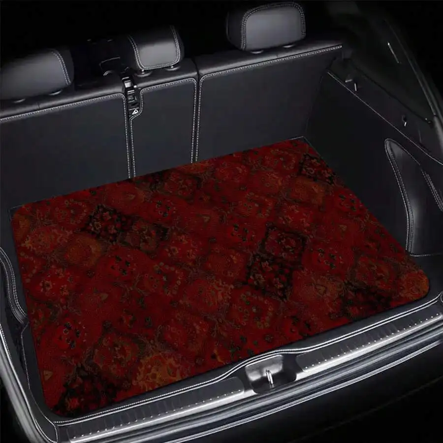 Bohemian Print Car Trunk Mat Durable Floor Liner For Daily Travel Cargo Storage
Bohemian Print Car Trunk Mat Durable Floor Liner For Daily Travel Cargo Storage