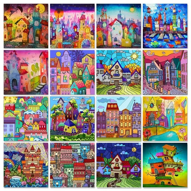 GATYZTORY 60x75cm Painting By Numbers For Adults Abstract House Diy Frame Picture By Numbers On Canvas Unique Gift Home Decor
GATYZTORY 60x75cm Painting By Numbers For Adults Abstract House Diy Frame Picture By Numbers On Canvas Unique Gift Home Decor