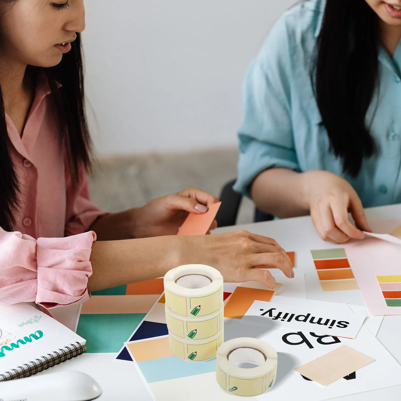 4 Rolls Multipurpose Name Tag Stickers Colorful Border Writable Self Adhesive Labels for Seasonings Classroom Storage DIY
4 Rolls Multipurpose Name Tag Stickers Colorful Border Writable Self Adhesive Labels for Seasonings Classroom Storage DIY