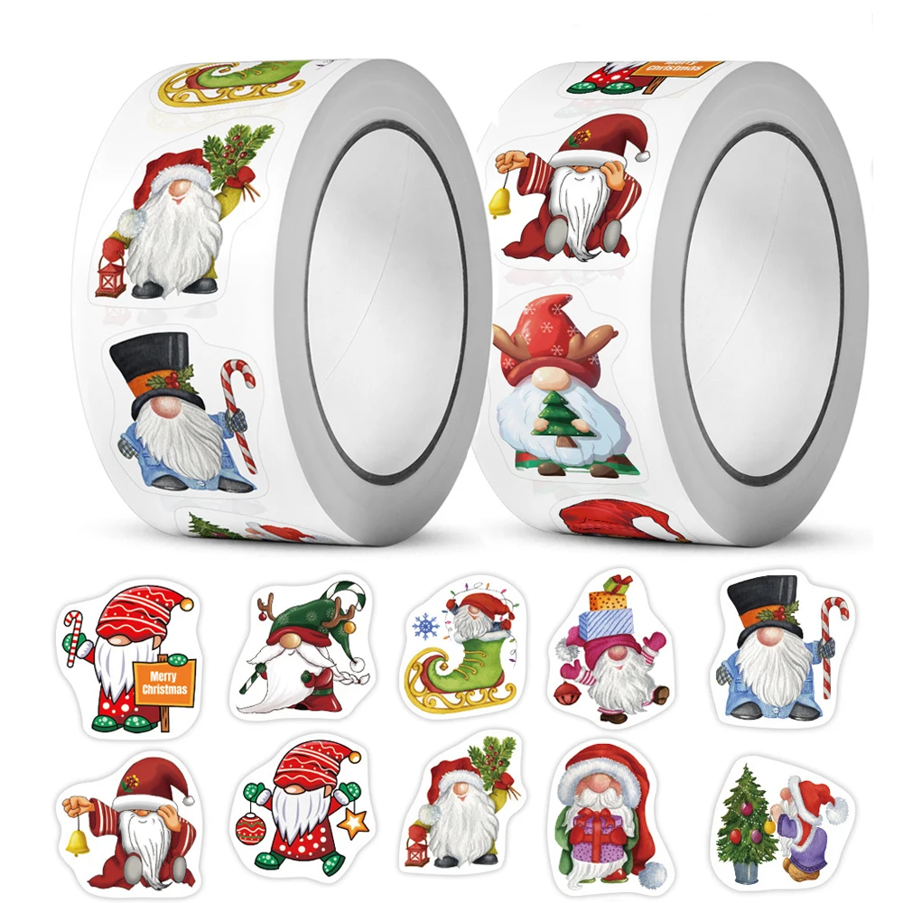 500pcs/roll Creative Santa Claus Dwarf Sealing Stickers Cute Cartoon Sticker Stationery Laptop Phone Kids Reward Decals Toy Gift
500pcs/roll Creative Santa Claus Dwarf Sealing Stickers Cute Cartoon Sticker Stationery Laptop Phone Kids Reward Decals Toy Gift