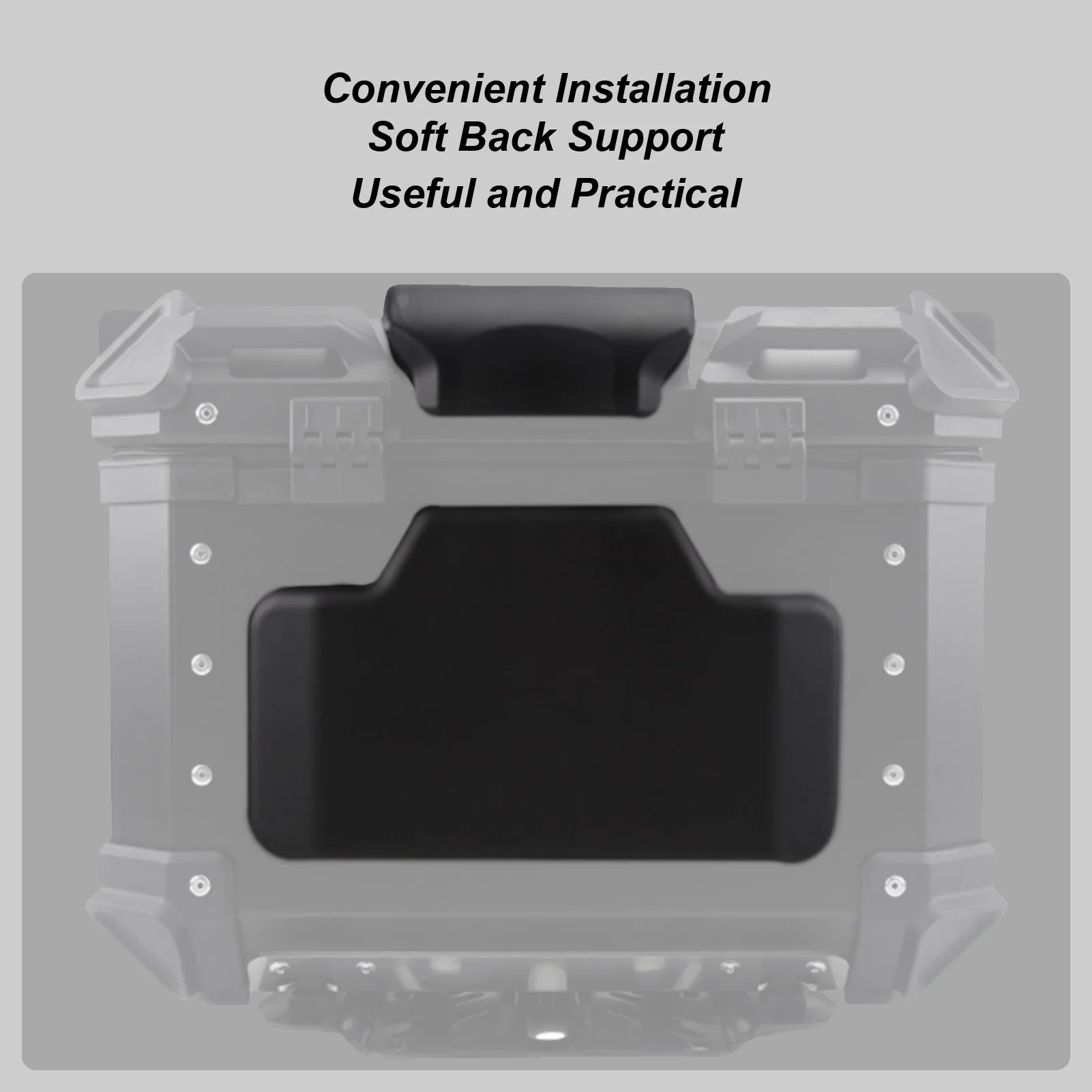 Motorcycle 35L-55L Aluminum Alloy Tailbox Cushion Anti-seismic Decompressions Motorcycle Aluminum Box Sponge Backrest
Motorcycle 35L-55L Aluminum Alloy Tailbox Cushion Anti-seismic Decompressions Motorcycle Aluminum Box Sponge Backrest