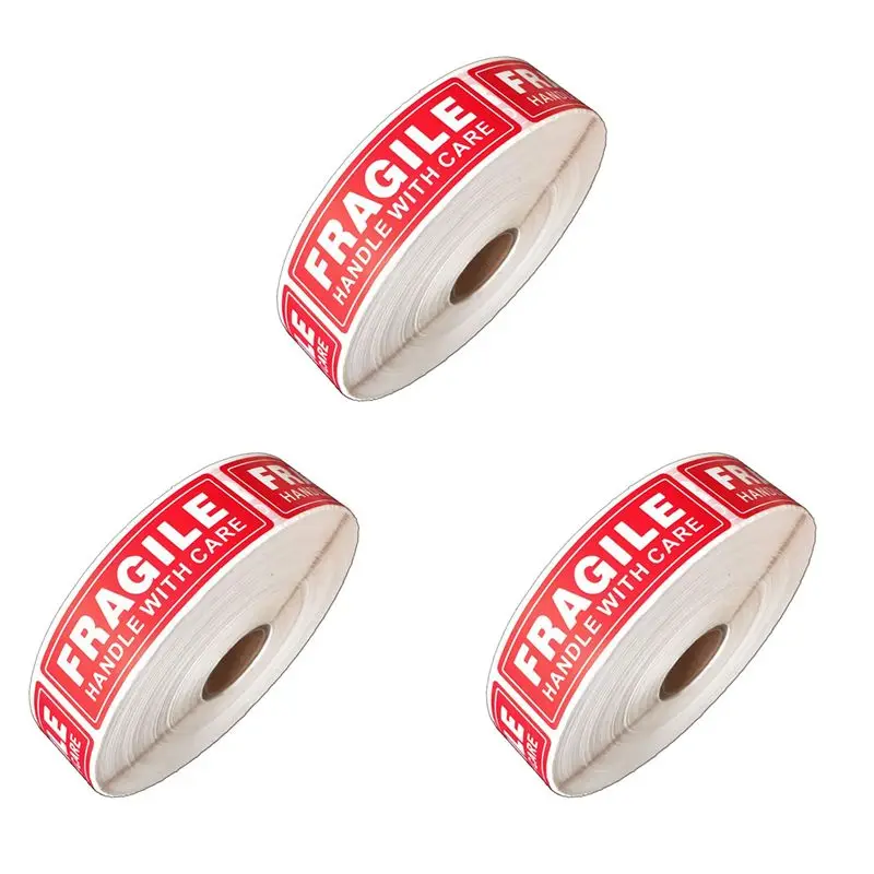 3 Roll/500Pcs Fragile Stickers - Fragile Handle With Care Labels - For Moving, Shipping, Mailing-AT36
3 Roll/500Pcs Fragile Stickers - Fragile Handle With Care Labels - For Moving, Shipping, Mailing-AT36