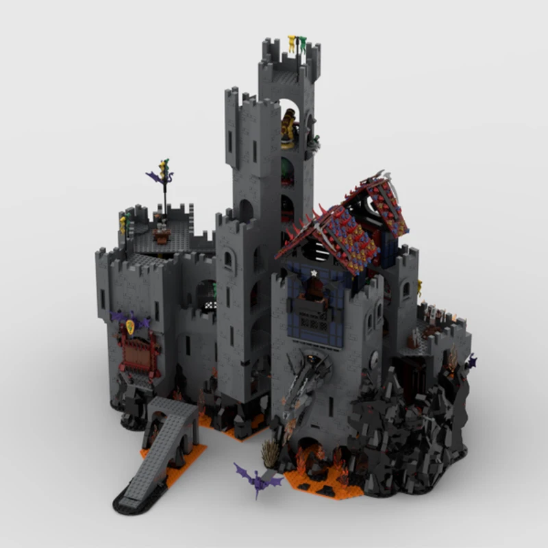 9215 шт. MOC замок дракона, архитектура, строительные блоки, модель, детские праздничные подарки, игрушки для мальчиков
9215 шт. MOC замок дракона, архитектура, строительные блоки, модель, детские праздничные подарки, игрушки для мальчиков