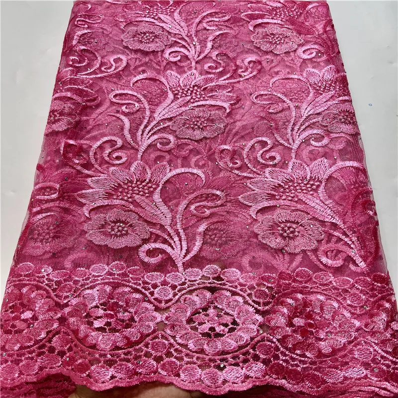 Pink Wedding Materials African Milk Silk Lace Fabric With Stones Embroidery French Tulle Fabrics For Party
Pink Wedding Materials African Milk Silk Lace Fabric With Stones Embroidery French Tulle Fabrics For Party
