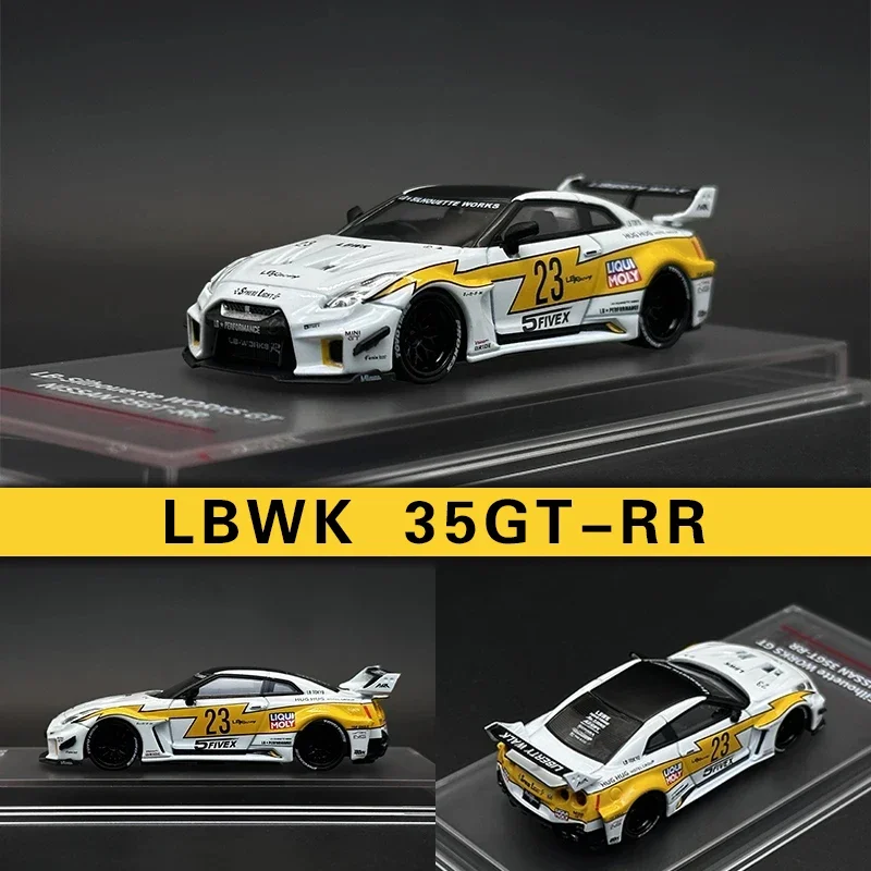 CM 1:64 LBWK GTR R35 Super Silhouette 35GT-RR White Flash Diecast Diorama Car Model Collection Toys
CM 1:64 LBWK GTR R35 Super Silhouette 35GT-RR White Flash Diecast Diorama Car Model Collection Toys