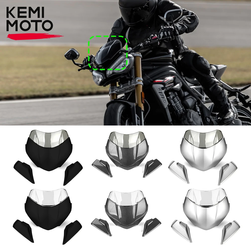 For Speed Triple 1200 RS 2021 2022 2023 Windscreen Windshield Front Headlight Wind Deflector Headlamp Cover Moulding Accessories
For Speed Triple 1200 RS 2021 2022 2023 Windscreen Windshield Front Headlight Wind Deflector Headlamp Cover Moulding Accessories