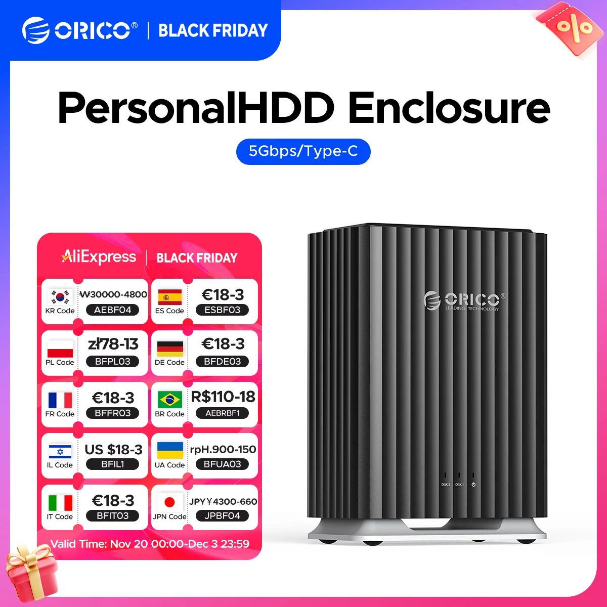 Док-станция ORICO для жесткого диска, 2 отсека, 5 отсека, тип-C, персональный блок питания, 12 В, 4 А, бесшумный дизайн, сильное рассеивание тепла, 3,5 дюйма
Док-станция ORICO для жесткого диска, 2 отсека, 5 отсека, тип-C, персональный блок питания, 12 В, 4 А, бесшумный дизайн, сильное рассеивание тепла, 3,5 дюйма