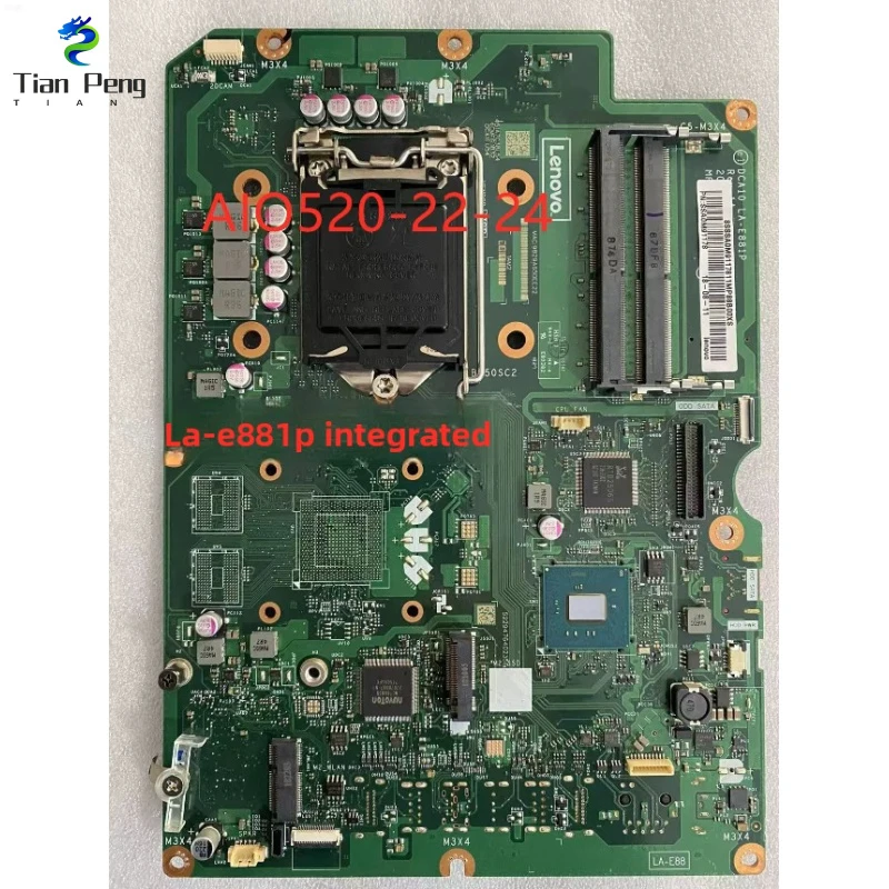 Original LA-F901P Integrated & Dedicated Graphics AIO Motherboard for Lenovo 520-22ICB 520-24ICB LGA1151
Original LA-F901P Integrated & Dedicated Graphics AIO Motherboard for Lenovo 520-22ICB 520-24ICB LGA1151