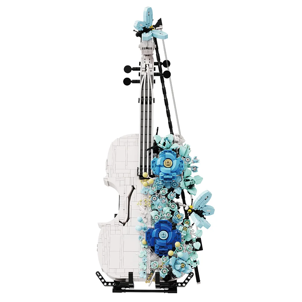 Compatible Lego Violin Building Blocks Set Flower Violin Models Butterfly Mini Toys Gifts Kids Adult Boys Girls
Compatible Lego Violin Building Blocks Set Flower Violin Models Butterfly Mini Toys Gifts Kids Adult Boys Girls