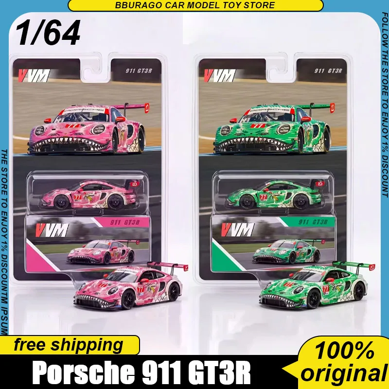 Vvm 1:64 Porsche 911 Gt3r Sketch Dragon Themed Livery Gt Race Car Diecast Model Blister Pack Packaging Limited Collectible Toys
Vvm 1:64 Porsche 911 Gt3r Sketch Dragon Themed Livery Gt Race Car Diecast Model Blister Pack Packaging Limited Collectible Toys