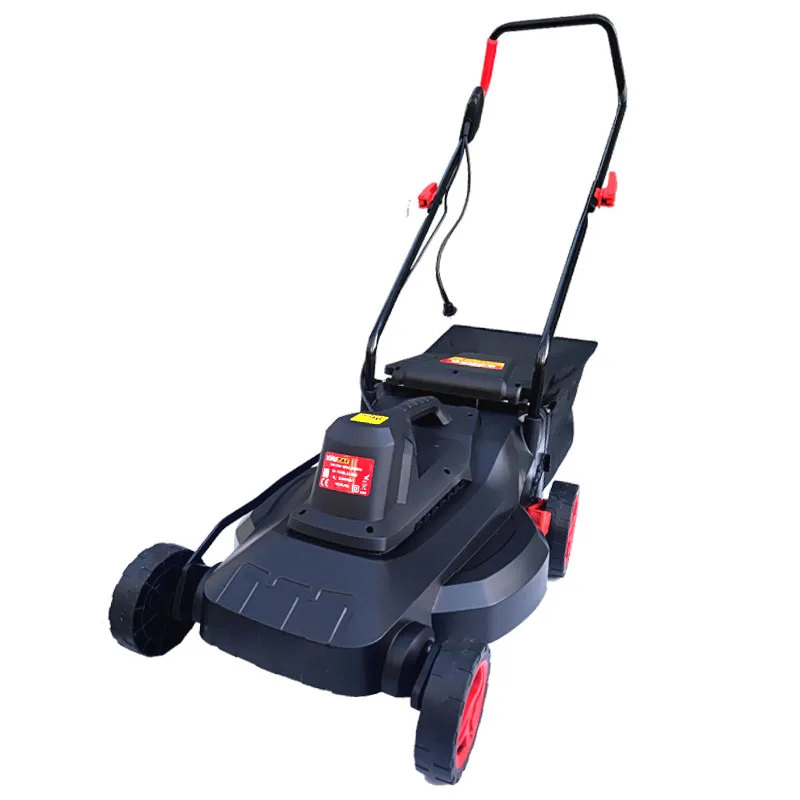 Маленькая электрическая газонокосилка, бытовая косилка с ручным нажатием, мощная прополка.
Маленькая электрическая газонокосилка, бытовая косилка с ручным нажатием, мощная прополка.