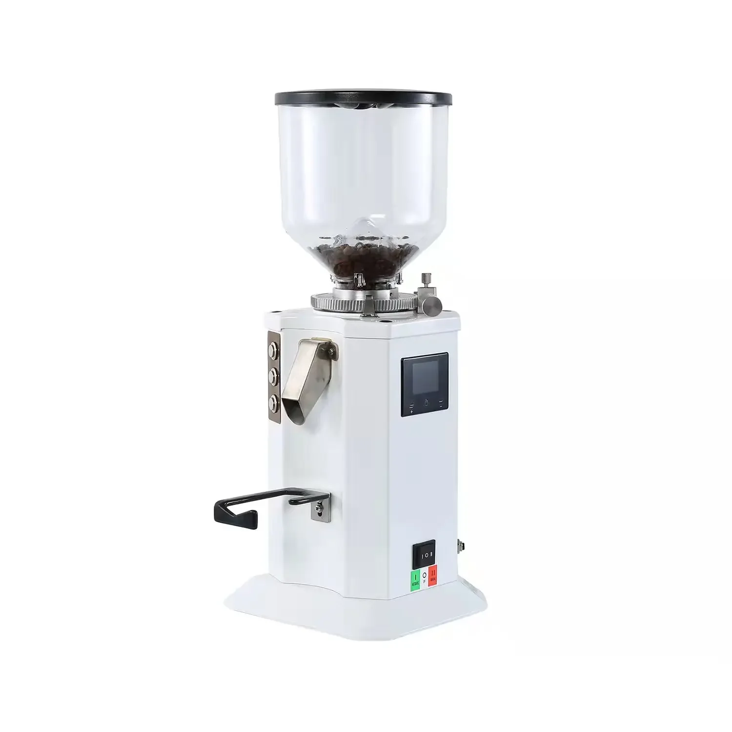 Commercial Counter Top Electric Automatic Electronic Control Timer Coffee Bean Grinder Maker Machine
Commercial Counter Top Electric Automatic Electronic Control Timer Coffee Bean Grinder Maker Machine