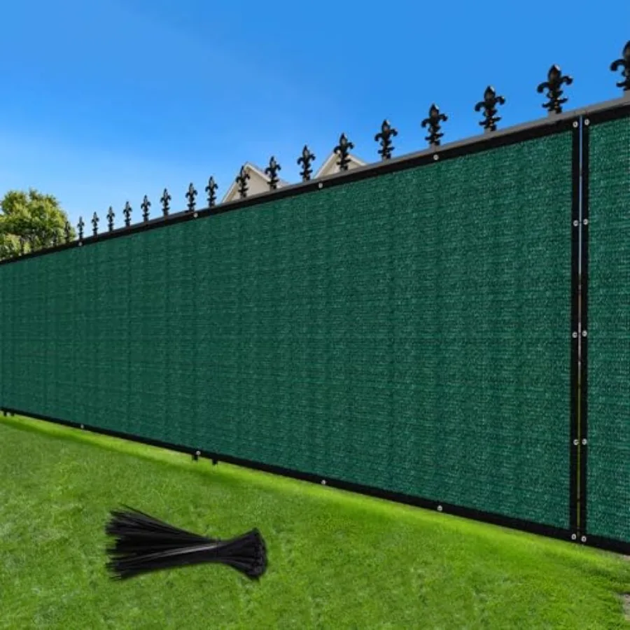 4'x50' Fence Privacy Screen Outdoor Mesh Fencing Covers Screen Fence Wind Block with Grommets for Patio Garden Wall Backyard We
4'x50' Fence Privacy Screen Outdoor Mesh Fencing Covers Screen Fence Wind Block with Grommets for Patio Garden Wall Backyard We