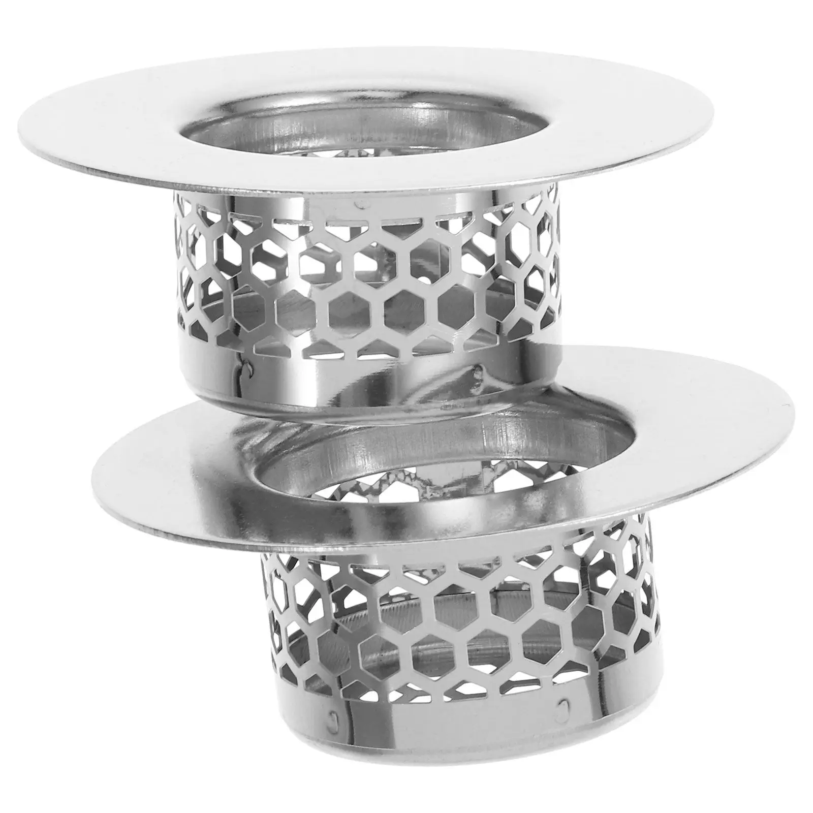 2Pcs Premium 304 Stainless Steel Hair Catcher Drain Strainer for Sink Bathtub Shower Bathroom Kitchen Clog Prevention Rust Proof
2Pcs Premium 304 Stainless Steel Hair Catcher Drain Strainer for Sink Bathtub Shower Bathroom Kitchen Clog Prevention Rust Proof