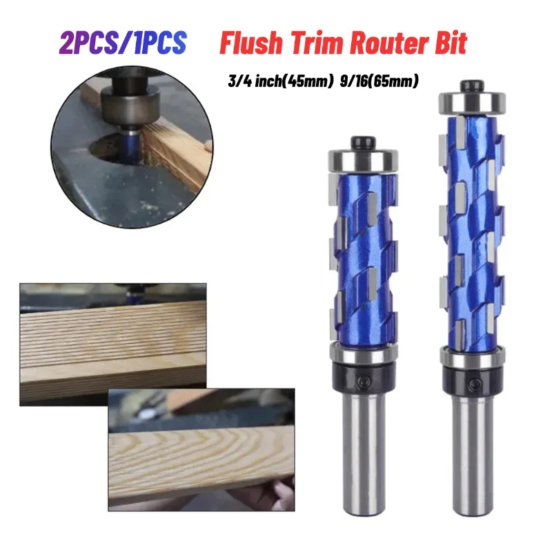CMCP 12mm 1/2" Shank Double Bearing Spiral Flush Trim Router Bit Carbide Milling Cutter Engraving Machine Router Bit For Wood
CMCP 12mm 1/2" Shank Double Bearing Spiral Flush Trim Router Bit Carbide Milling Cutter Engraving Machine Router Bit For Wood