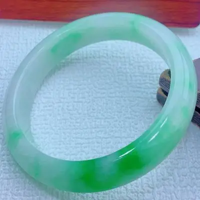 Natural Burma Jade 54mm-62mm bracelet Exquisite Princess bracelet send girlfriend send mom
Natural Burma Jade 54mm-62mm bracelet Exquisite Princess bracelet send girlfriend send mom