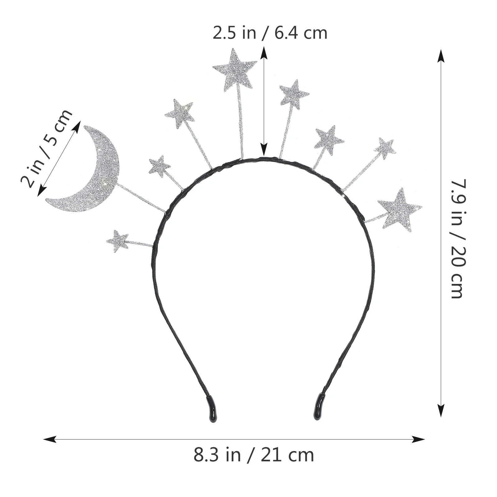 Star Headband Hairbands Girls Stars Moon Ears Party Accessories Christmas Birthday Cosplay Costume Gift Glitter Decorated Women
Star Headband Hairbands Girls Stars Moon Ears Party Accessories Christmas Birthday Cosplay Costume Gift Glitter Decorated Women