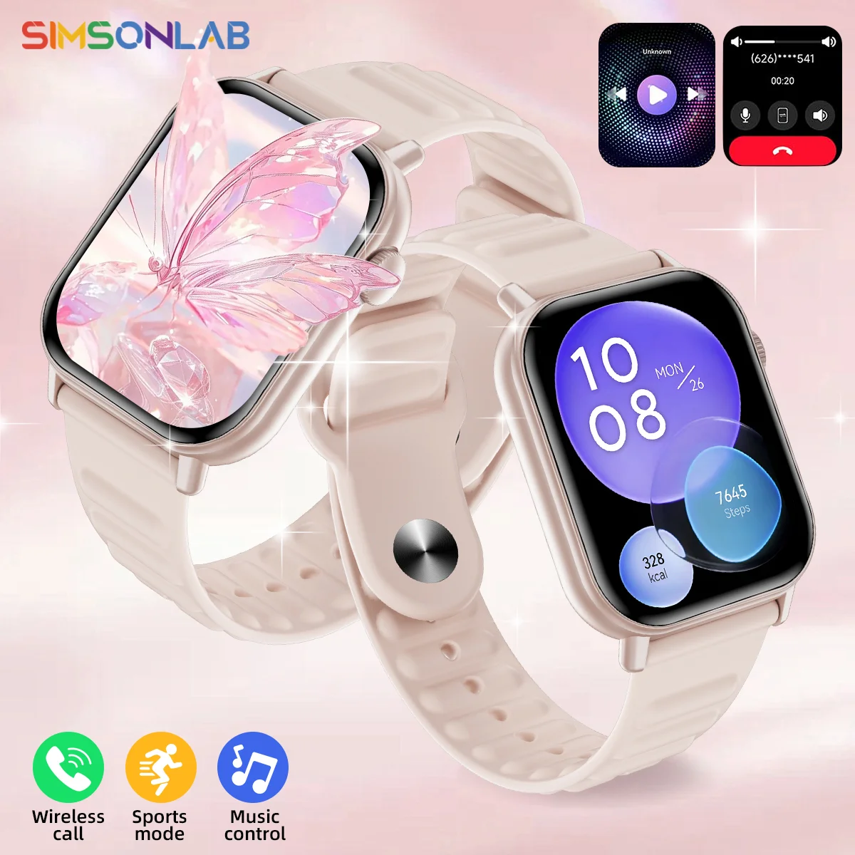 Новые умные часы с голосовым помощником, кислород в крови, монитор сна, беспроводной вызов, 1,83 дюйма, HD-экран, модные спортивные умные часы для мужчин и женщин 
Новые умные часы с голосовым помощником, кислород в крови, монитор сна, беспроводной вызов, 1,83 дюйма, HD-экран, модные спортивные умные часы для мужчин и женщин