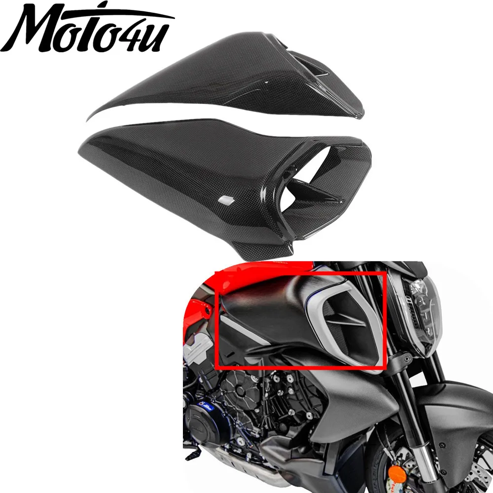 100% Carbon Fiber Motorcycle Front Side Panel Fairing Air Conveyors Intake Tube For Ducati Diavel V4 2023+
100% Carbon Fiber Motorcycle Front Side Panel Fairing Air Conveyors Intake Tube For Ducati Diavel V4 2023+