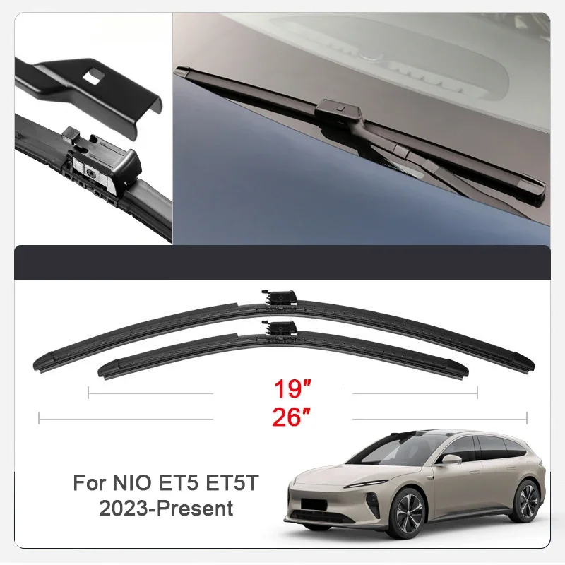 2PCS Car Blade Front Windshield Rubber With Water Spray Wiper For NIO ET5 ET5T 23-26 Blades Accessories
2PCS Car Blade Front Windshield Rubber With Water Spray Wiper For NIO ET5 ET5T 23-26 Blades Accessories