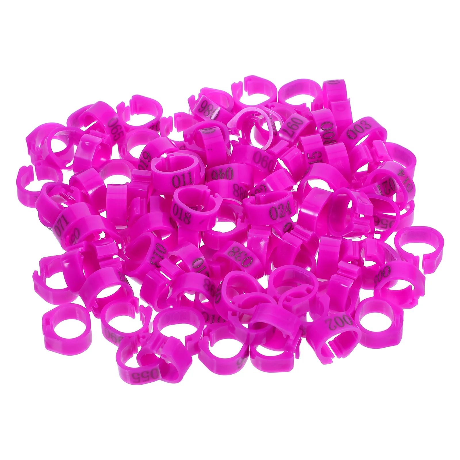 100 pcs Pigeon Anklet Chicken Leg Rings Birds Foot Bands Durable Plastic Clear Numbers Reusable Quail Pigeons Chicks
100 pcs Pigeon Anklet Chicken Leg Rings Birds Foot Bands Durable Plastic Clear Numbers Reusable Quail Pigeons Chicks